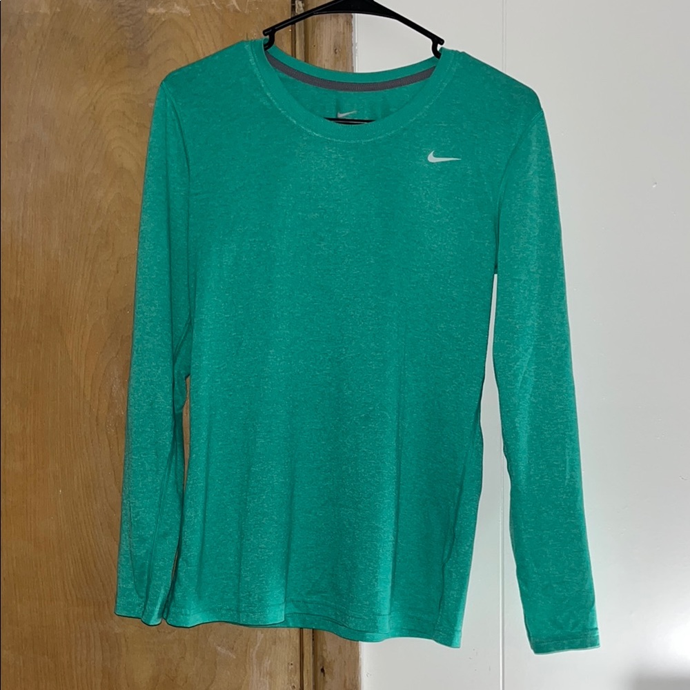 Nike Teal/green Long Sleeve Shirt